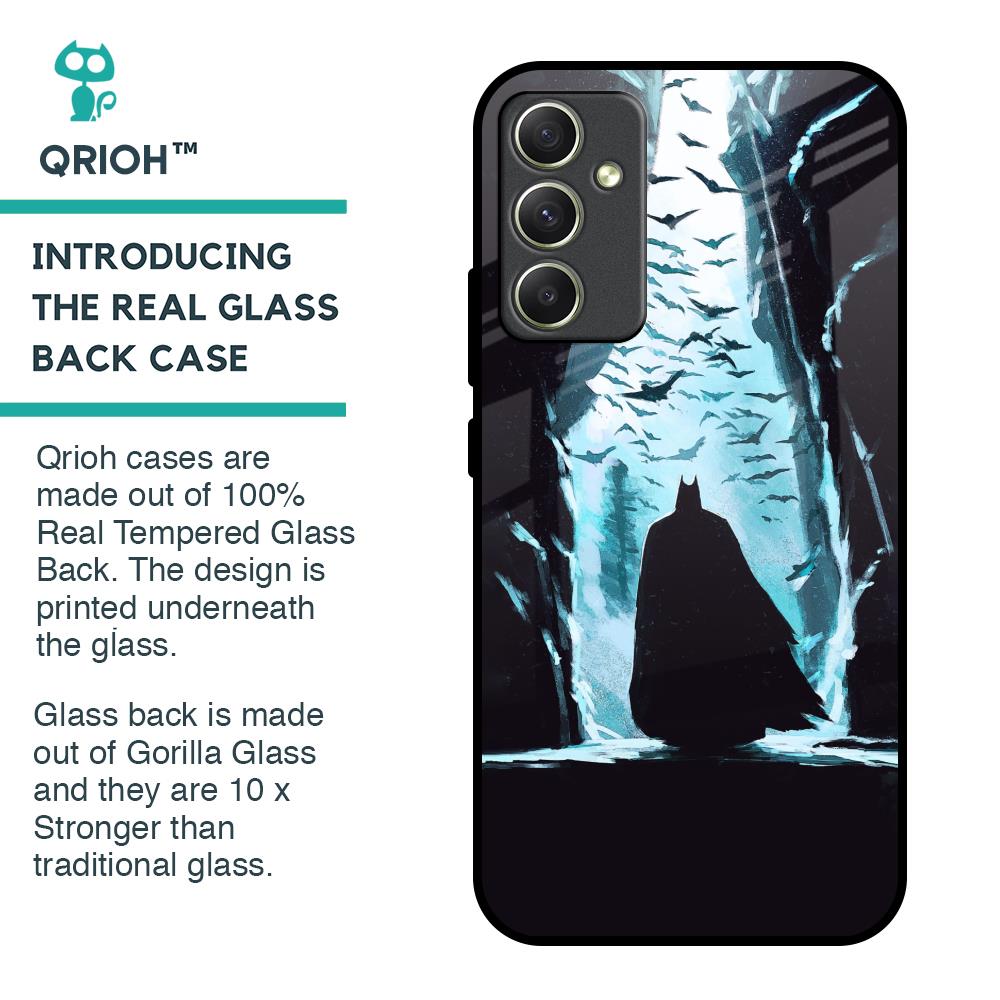 Dark Man In Cave Glass Case for Samsung Galaxy A34 5G