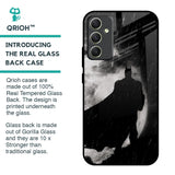 Dark Warrior Hero Glass Case for Samsung Galaxy A34 5G
