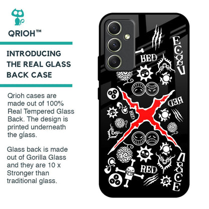 Red Zone Glass Case for Samsung Galaxy A34 5G