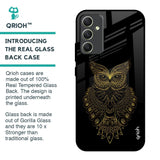 Golden Owl Glass Case for Samsung Galaxy A34 5G