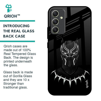 Dark Superhero Glass Case for Samsung Galaxy A34 5G