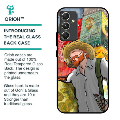Loving Vincent Glass Case for Samsung Galaxy A34 5G