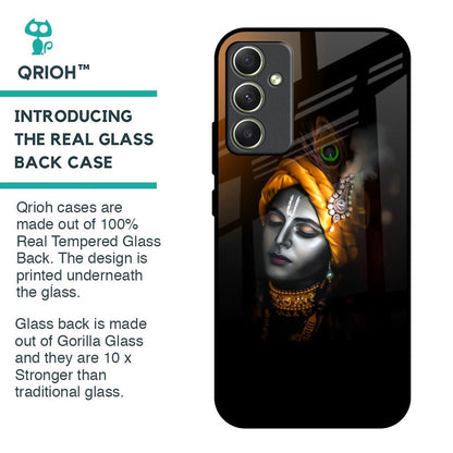 Ombre Krishna Glass Case for Samsung Galaxy A34 5G