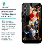 Shanks & Luffy Glass Case for Samsung Galaxy A34 5G