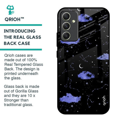Constellations Glass Case for Samsung Galaxy A34 5G