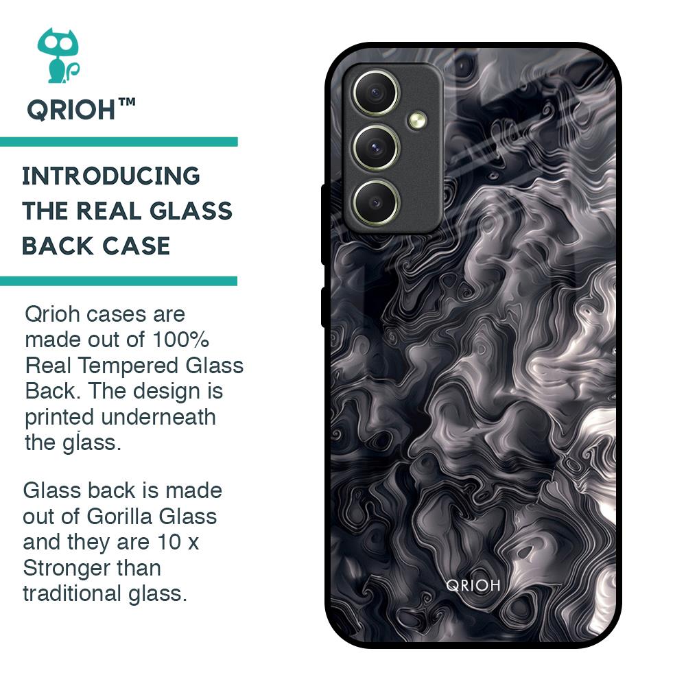 Cryptic Smoke Glass Case for Samsung Galaxy A34 5G