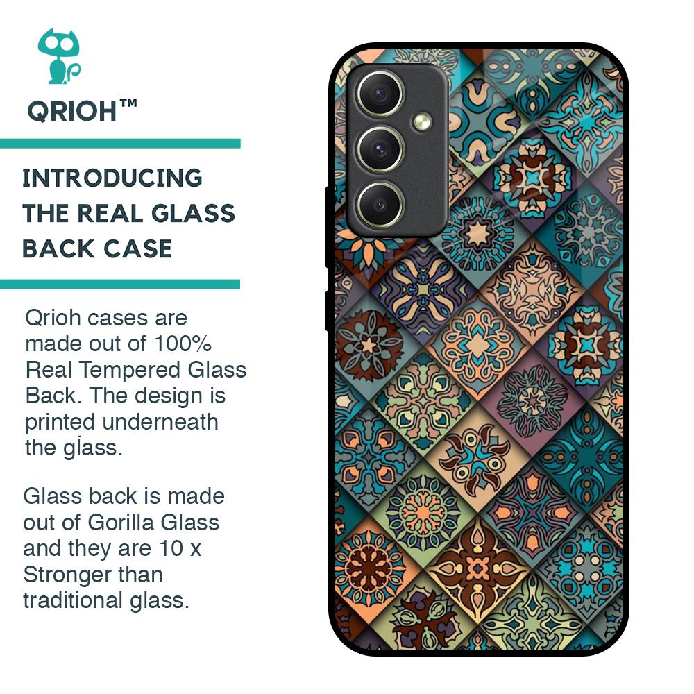 Retro Art Glass Case for Samsung Galaxy A34 5G