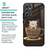 Tea With Kitty Glass Case For Samsung Galaxy A34 5G