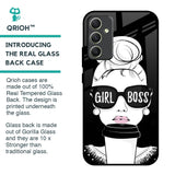 Girl Boss Glass Case For Samsung Galaxy A34 5G