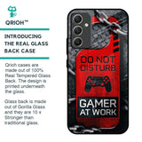 Do No Disturb Glass Case For Samsung Galaxy A34 5G