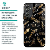 Autumn Leaves Glass Case for Samsung Galaxy A34 5G