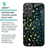 Dazzling Stars Glass Case For Samsung Galaxy A34 5G