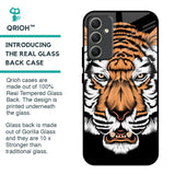 Angry Tiger Glass Case For Samsung Galaxy A34 5G