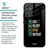 Daily Routine Glass Case for Samsung Galaxy A34 5G