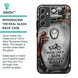 Royal Bike Glass Case for Samsung Galaxy A34 5G