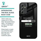 Error Glass Case for Samsung Galaxy A34 5G