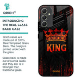 Royal King Glass Case for Samsung Galaxy A34 5G