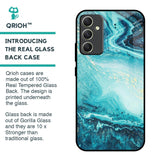 Sea Water Glass Case for Samsung Galaxy A34 5G
