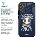 Struggling Panda Glass Case for Samsung Galaxy A34 5G
