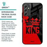 I Am A King Glass Case for Samsung Galaxy A34 5G