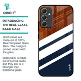 Bold Stripes Glass Case for Samsung Galaxy A34 5G