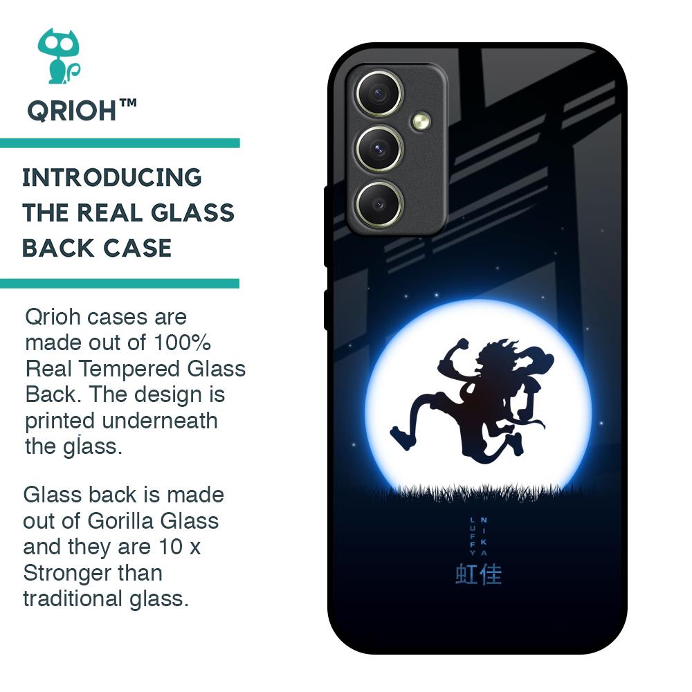 Luffy Nika Glass Case for Samsung Galaxy A34 5G