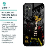 Dark Luffy Glass Case for Samsung Galaxy A34 5G