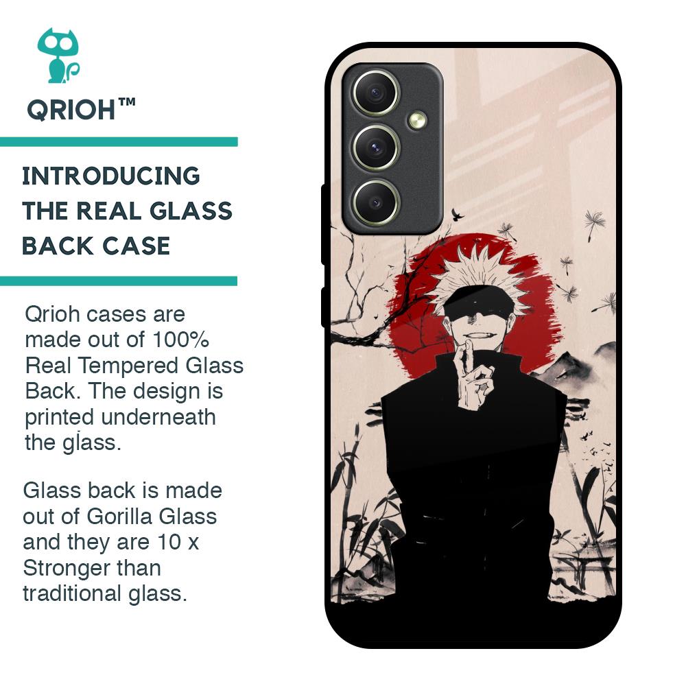 Manga Series Glass Case for Samsung Galaxy A34 5G