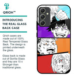 Anime Sketch Glass Case for Samsung Galaxy A34 5G