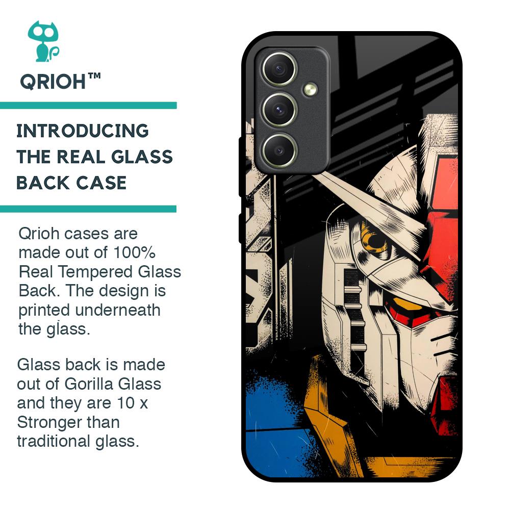 Transformer Art Glass Case for Samsung Galaxy A34 5G