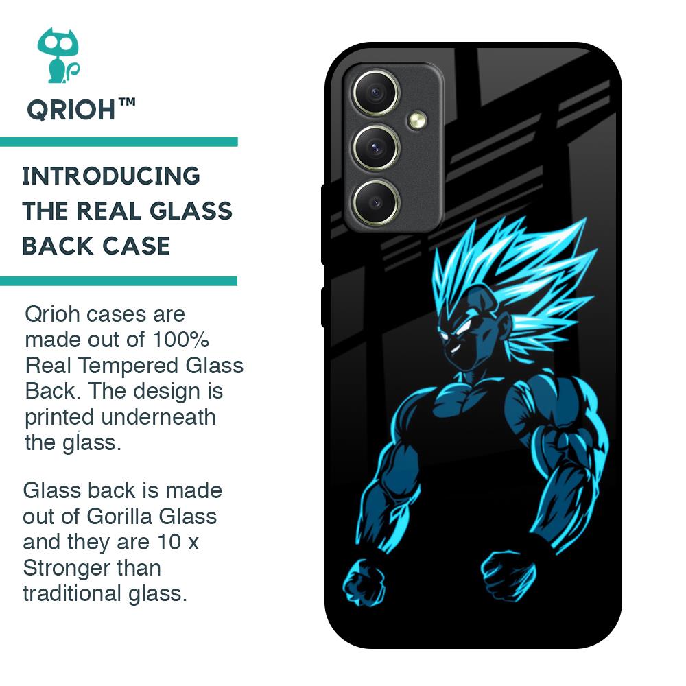 Pumped Up Anime Glass Case for Samsung Galaxy A34 5G