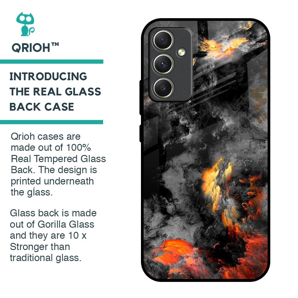 Lava Explode Glass Case for Samsung Galaxy A34 5G