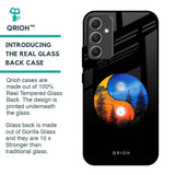 Yin Yang Balance Glass Case for Samsung Galaxy A34 5G