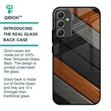 Tri Color Wood Glass Case for Samsung Galaxy A34 5G
