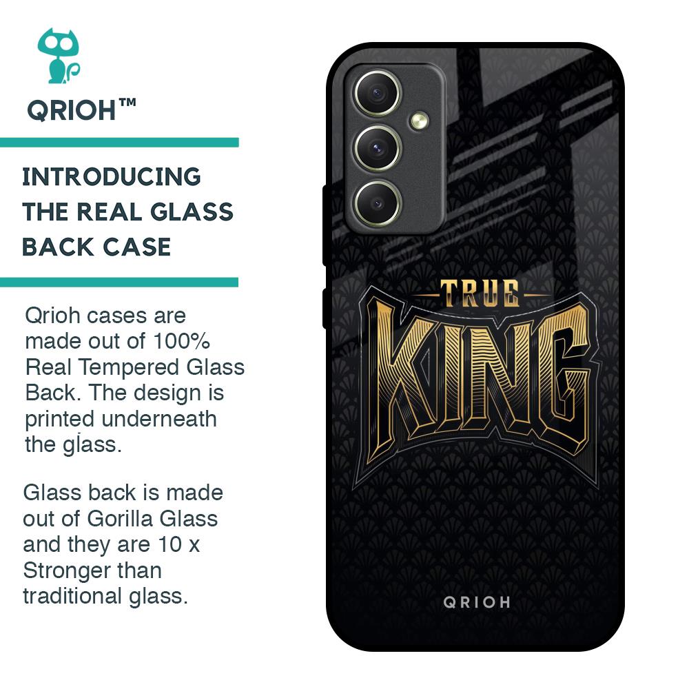 True King Glass Case for Samsung Galaxy A34 5G