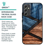 Wooden Tiles Glass Case for Samsung Galaxy A34 5G