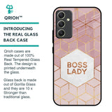 Boss Lady Glass Case for Samsung Galaxy A34 5G