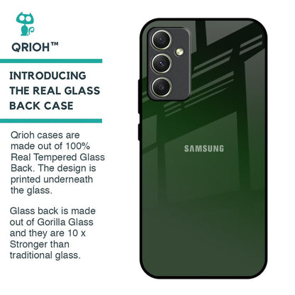 Deep Forest Glass Case for Samsung Galaxy A34 5G