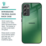 Green Grunge Texture Glass Case for Samsung Galaxy A34 5G