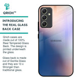 Blue Mauve Gradient Glass Case for Samsung Galaxy A34 5G