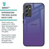 Indigo Pastel Glass Case For Samsung Galaxy A34 5G