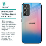 Blue & Pink Ombre Glass case for Samsung Galaxy A34 5G