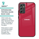 Solo Maroon Glass case for Samsung Galaxy A34 5G