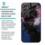 Smudge Brush Glass case for Samsung Galaxy A34 5G