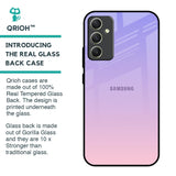 Lavender Gradient Glass Case for Samsung Galaxy A34 5G