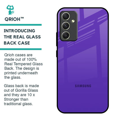 Amethyst Purple Glass Case for Samsung Galaxy A34 5G