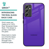 Amethyst Purple Glass Case for Samsung Galaxy A34 5G