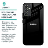 Jet Black Glass Case for Samsung Galaxy A34 5G