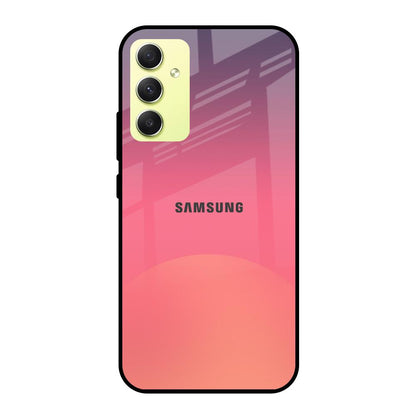 Sunset Orange Samsung Galaxy A34 5G Glass Cases & Covers Online
