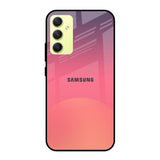 Sunset Orange Samsung Galaxy A34 5G Glass Cases & Covers Online